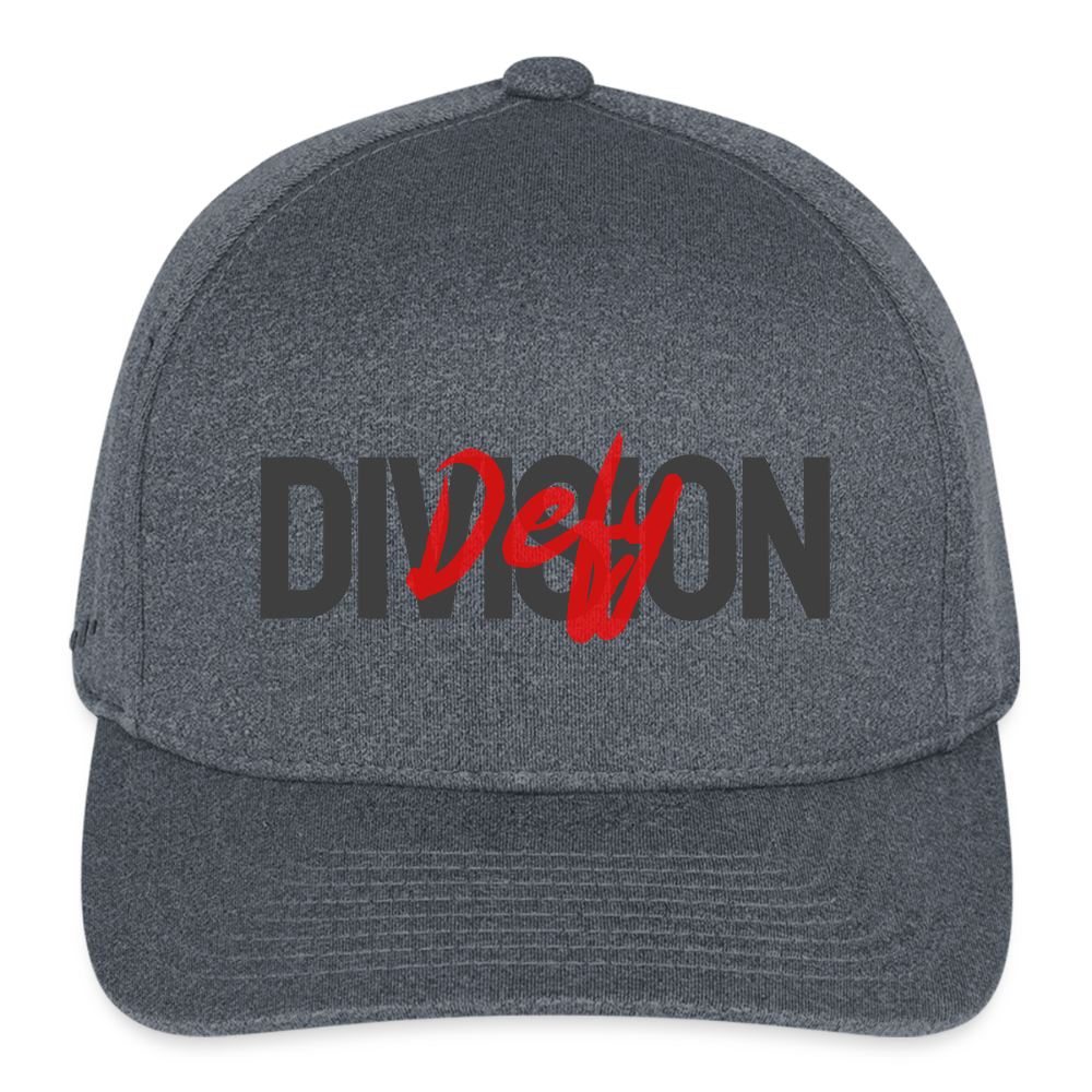 Flexfit  Melange Baseball Cap - dark heather gray