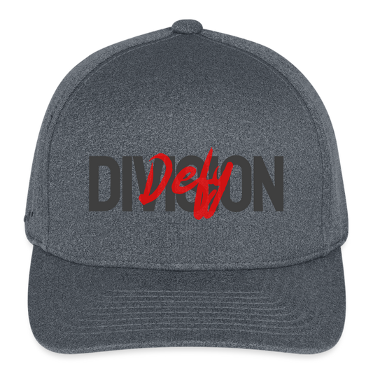 Flexfit  Melange Baseball Cap - dark heather gray