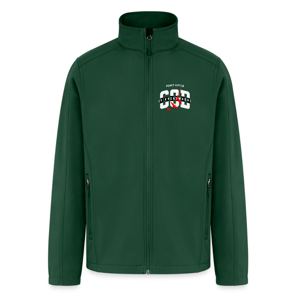 Men’s Soft Shell Jacket - forest green