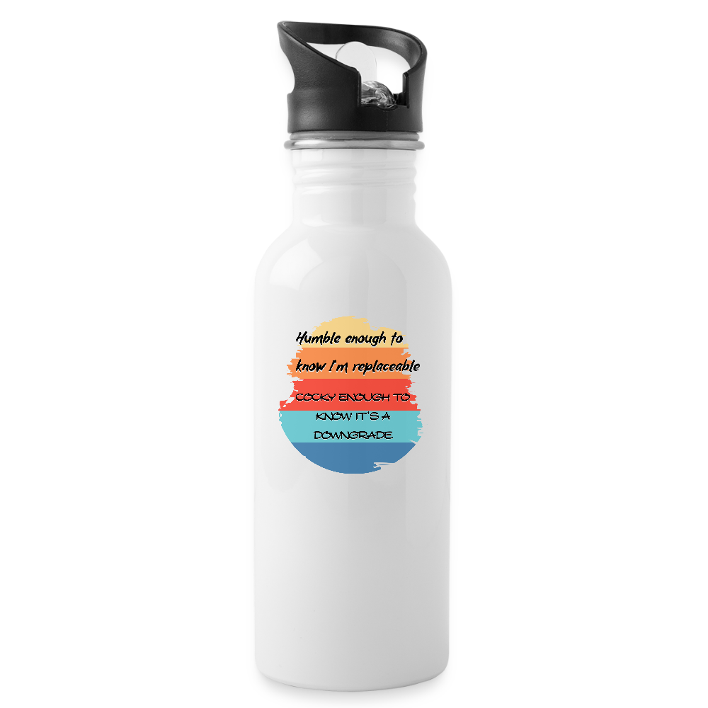 Water Bottle - white