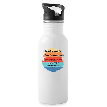 Water Bottle - white