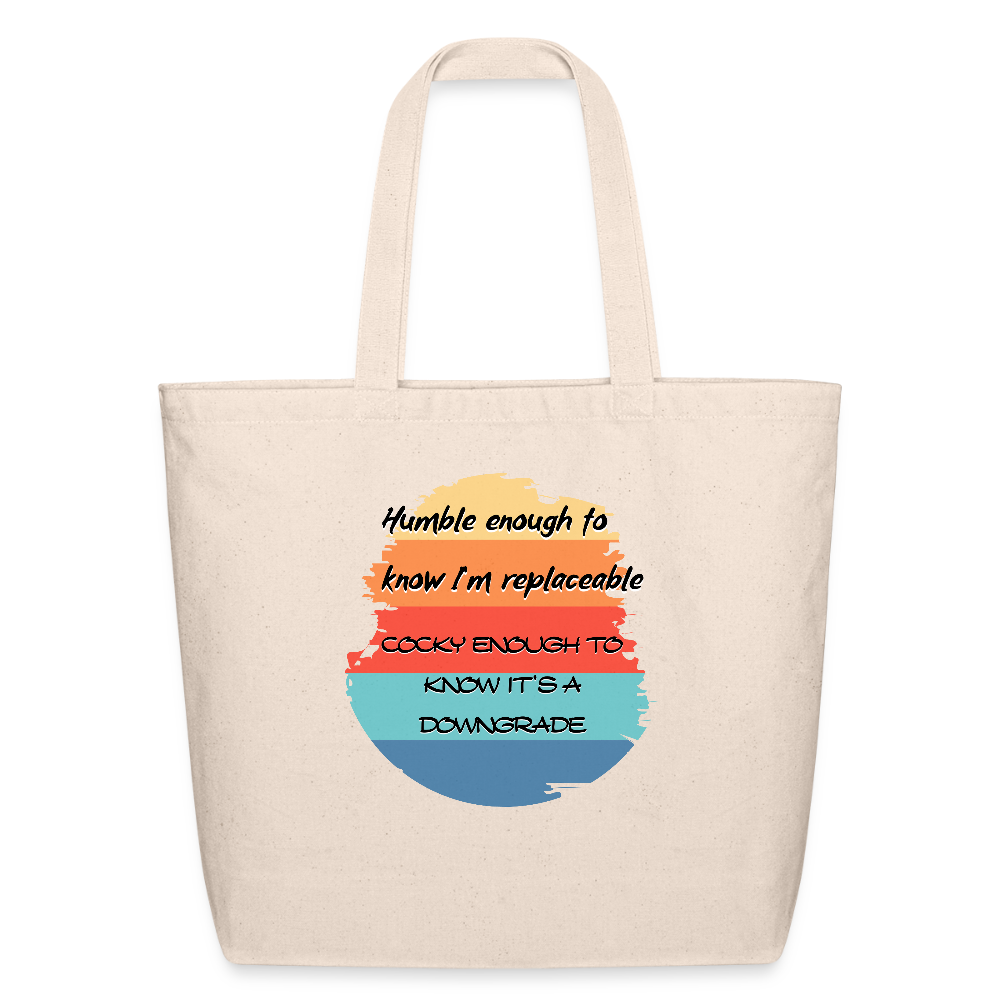 Eco-Friendly Cotton Tote - natural