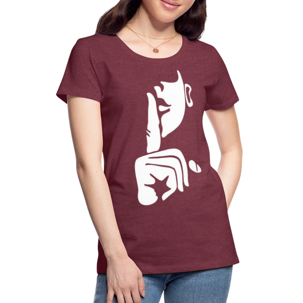 Women’s Premium T-Shirt - heather burgundy