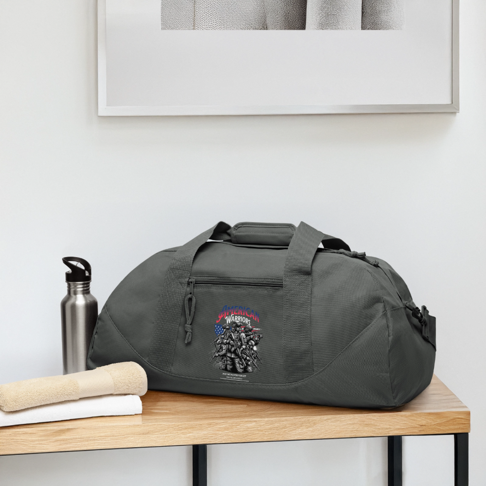 Recycled Duffel Bag - charcoal