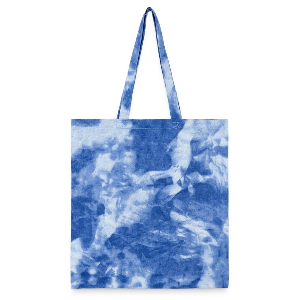 Tie Dye Tote Bag - cloudy blue