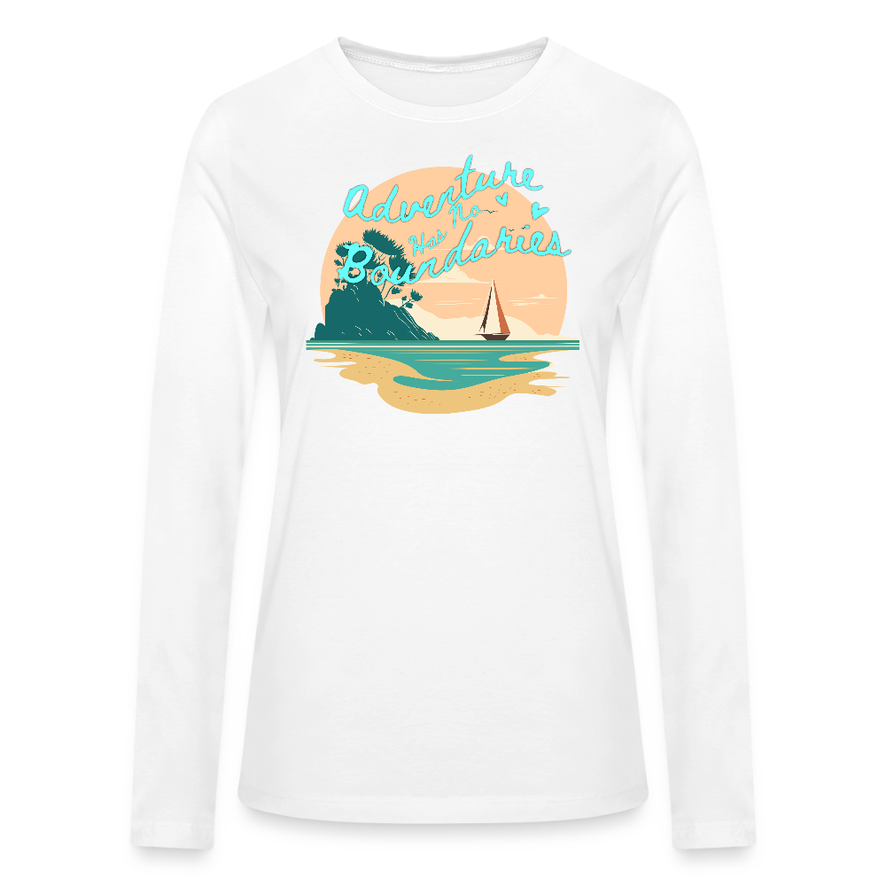 Bella + Canvas Women's Long Sleeve T-Shirt - white
