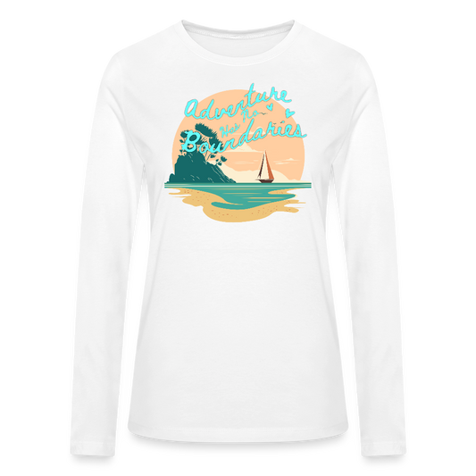 Bella + Canvas Women's Long Sleeve T-Shirt - white