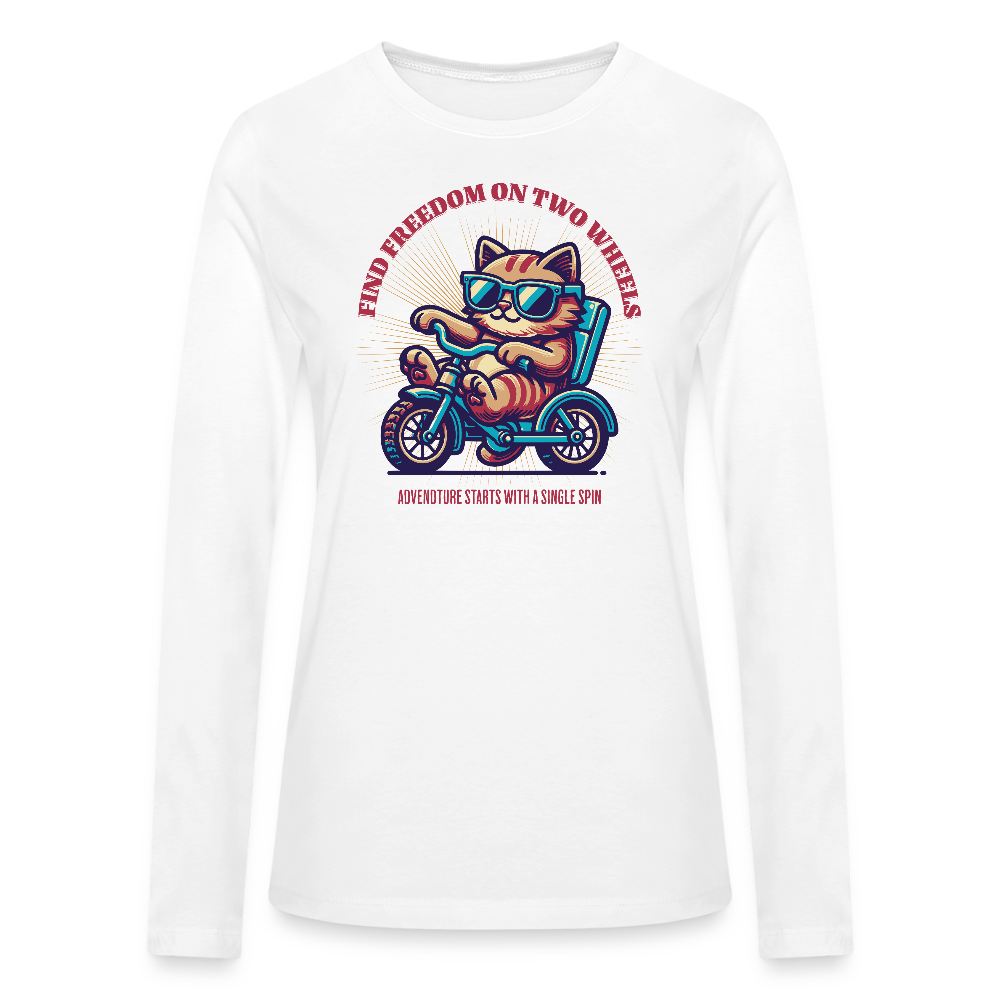 Bella + Canvas Women's Long Sleeve T-Shirt - white