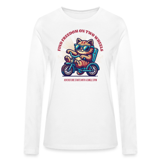 Bella + Canvas Women's Long Sleeve T-Shirt - white