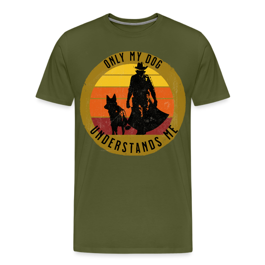 Men's Premium T-Shirt - olive green