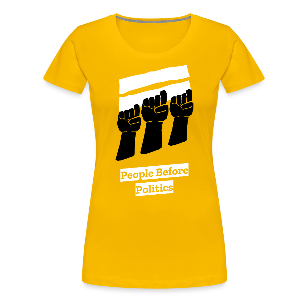 Women’s Premium T-Shirt - sun yellow
