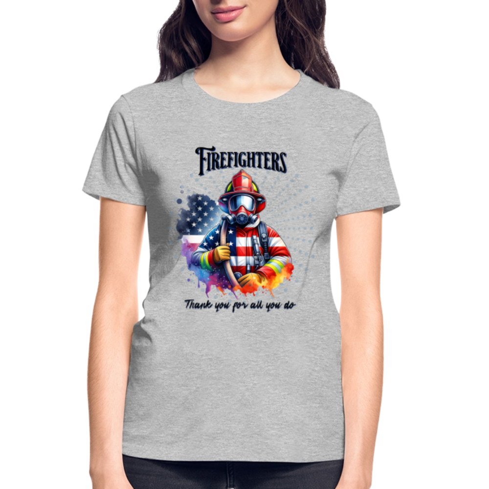 Gildan Ultra Cotton Ladies T-Shirt - heather gray