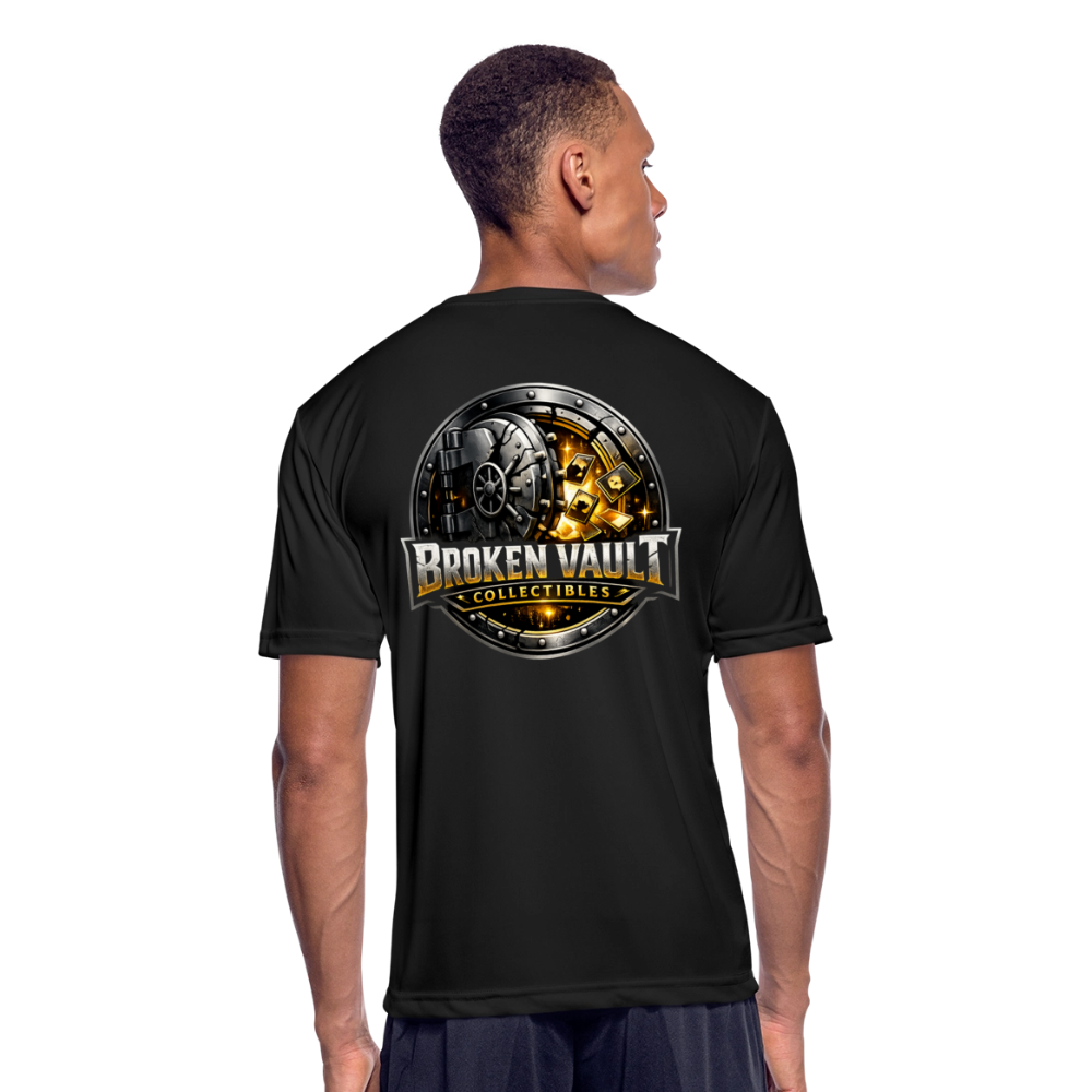 Men’s Moisture Wicking Performance T-Shirt - black