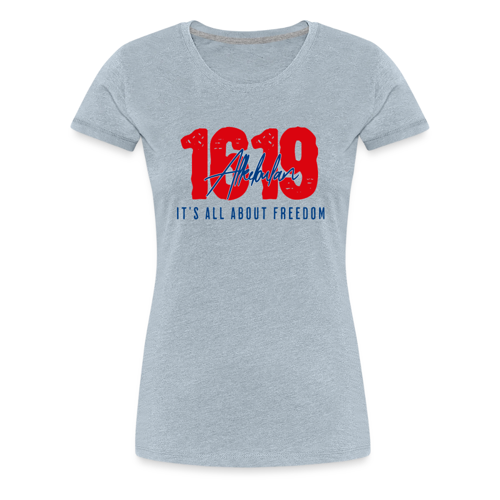 Women’s Premium T-Shirt - heather ice blue