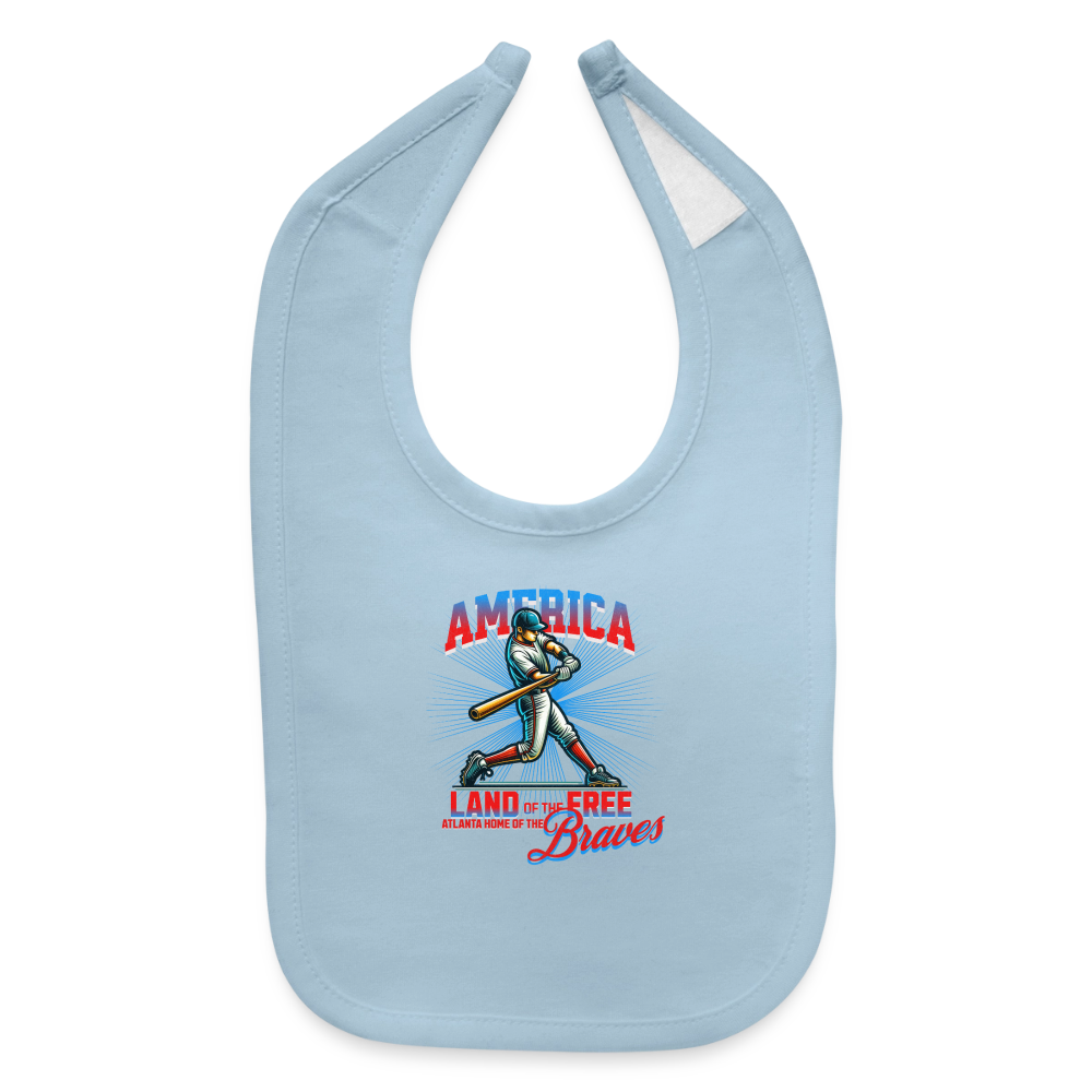Baby Bib - light blue