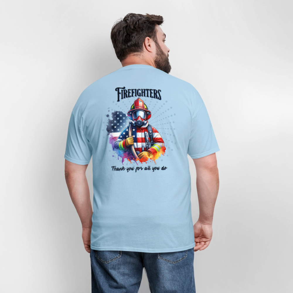 Men's T-Shirt | GILDAN 5000 - powder blue