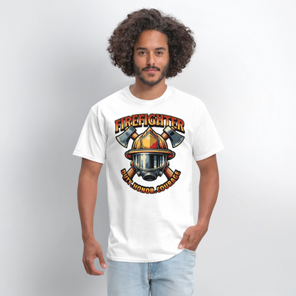 Men's T-Shirt | GILDAN 5000 - white