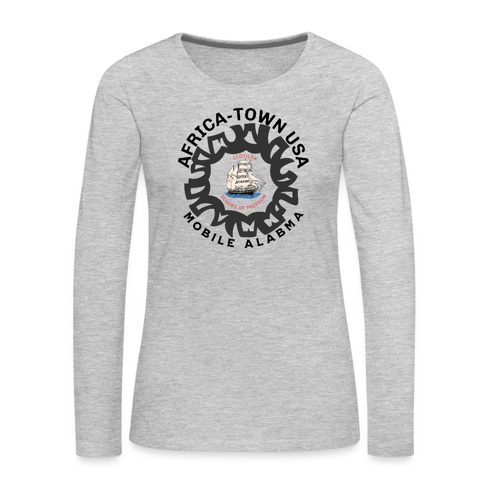 Women's Premium Long Sleeve T-Shirt - heather gray
