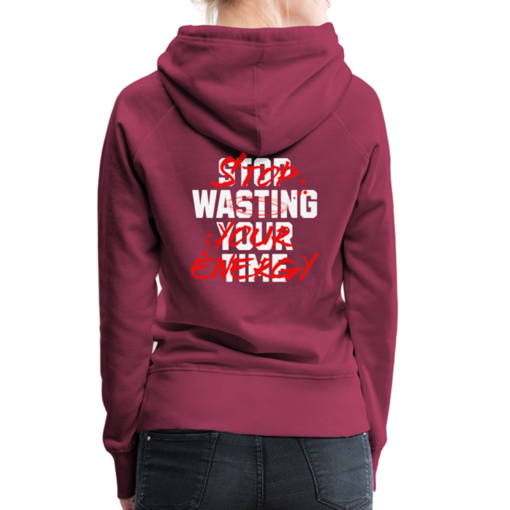 Women’s Premium Hoodie - burgundy