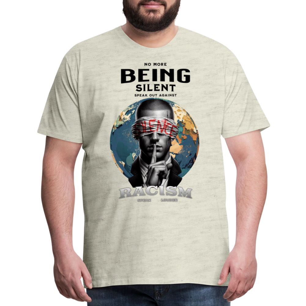 Men's Premium T-Shirt - heather oatmeal