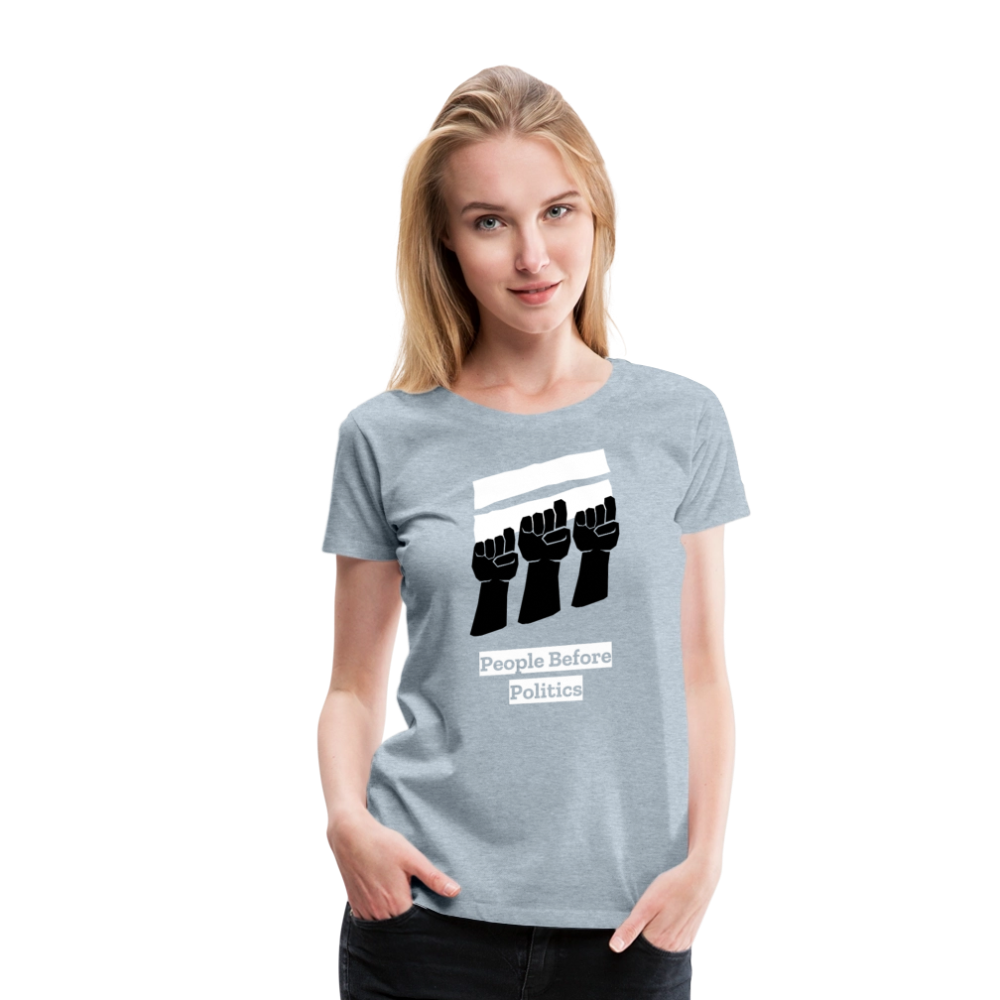 Women’s Premium T-Shirt - heather ice blue