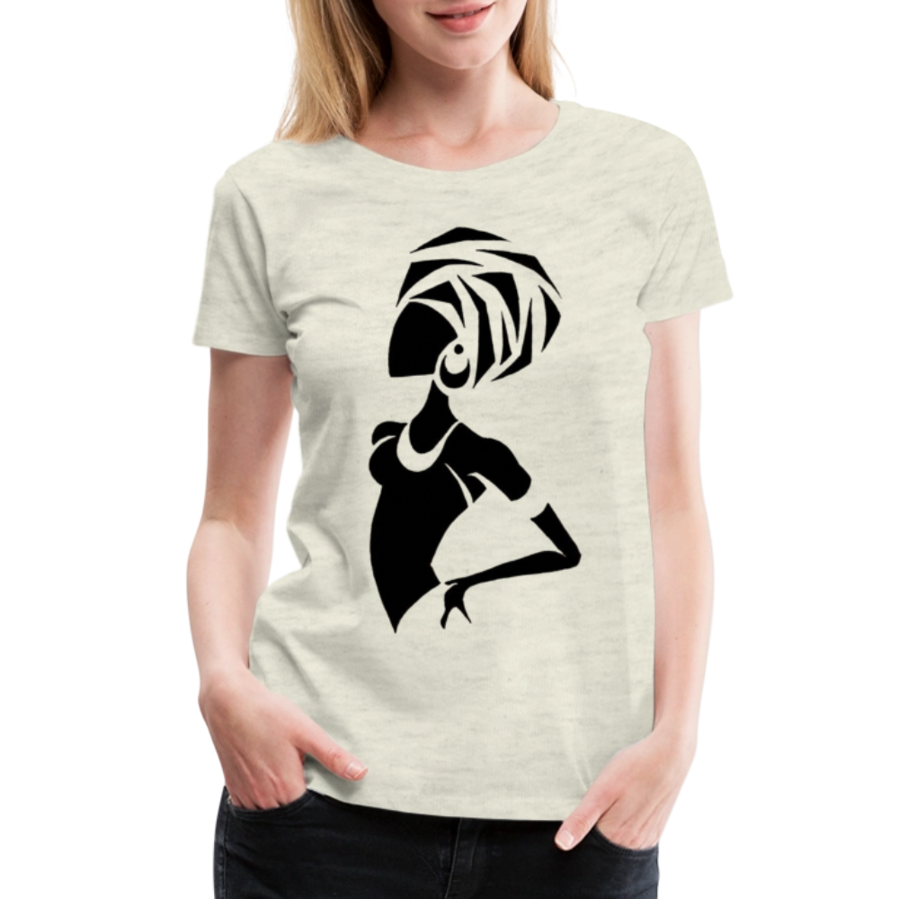 Women’s Premium T-Shirt - heather oatmeal