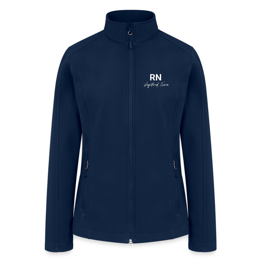 Women’s Soft Shell Jacket - navy