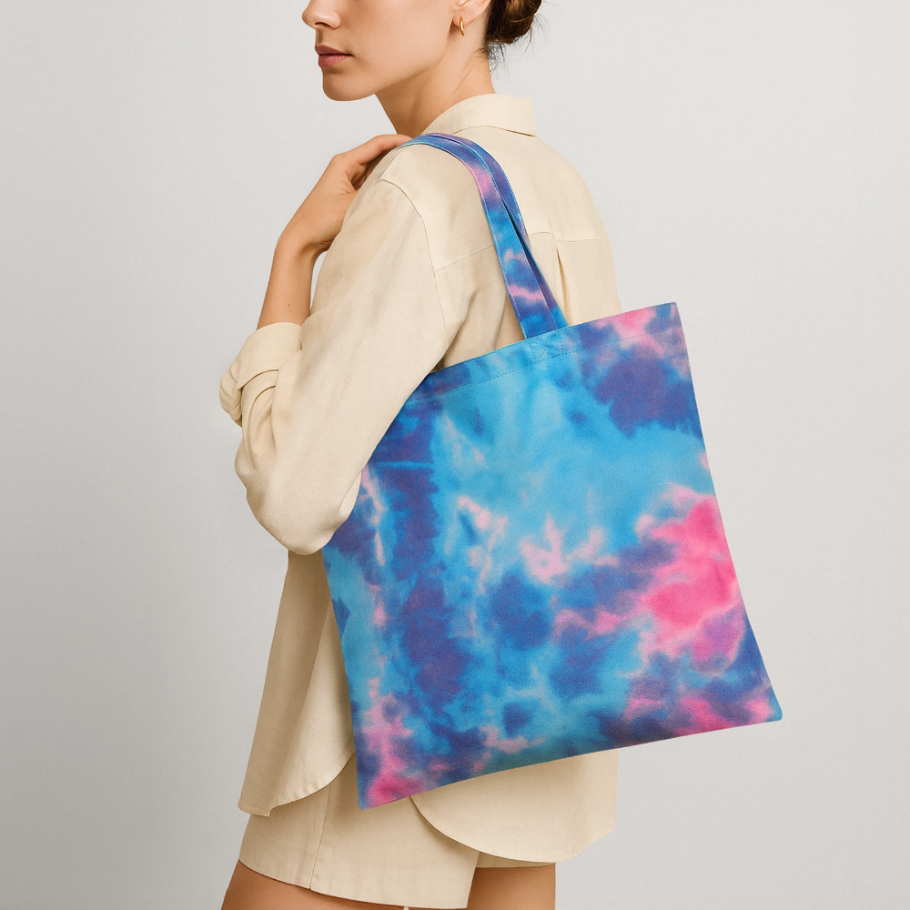 Tie Dye Tote Bag - cotton candy 