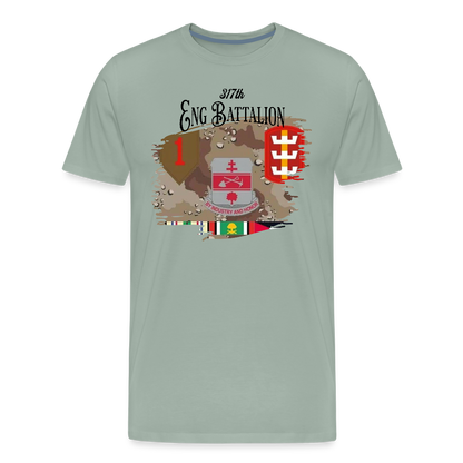 Men's Premium T-Shirt - steel green