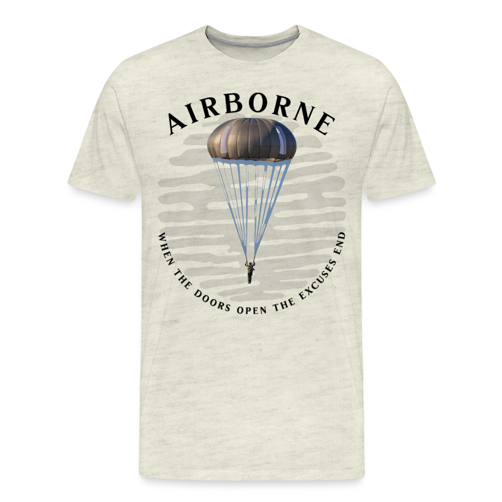Men's Premium T-Shirt - heather oatmeal