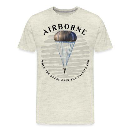 Men's Premium T-Shirt - heather oatmeal