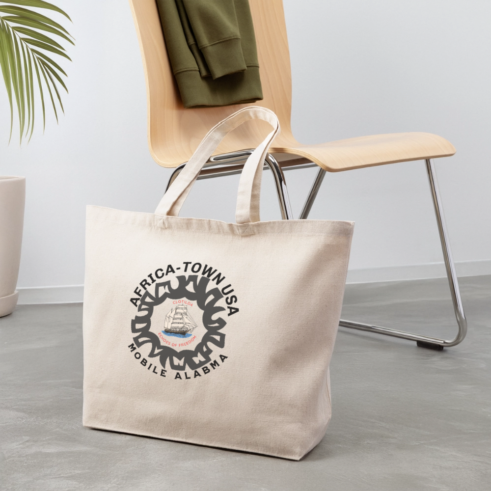Eco-Friendly Cotton Tote - natural