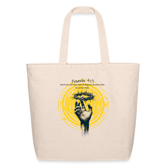 Eco-Friendly Cotton Tote - natural