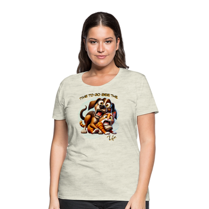 Women’s Premium T-Shirt - heather oatmeal