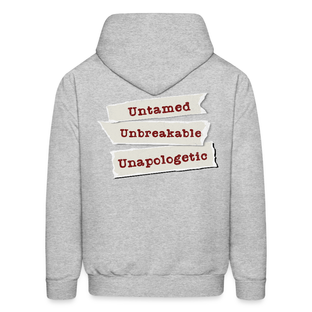 Men's Hoodie - heather gray