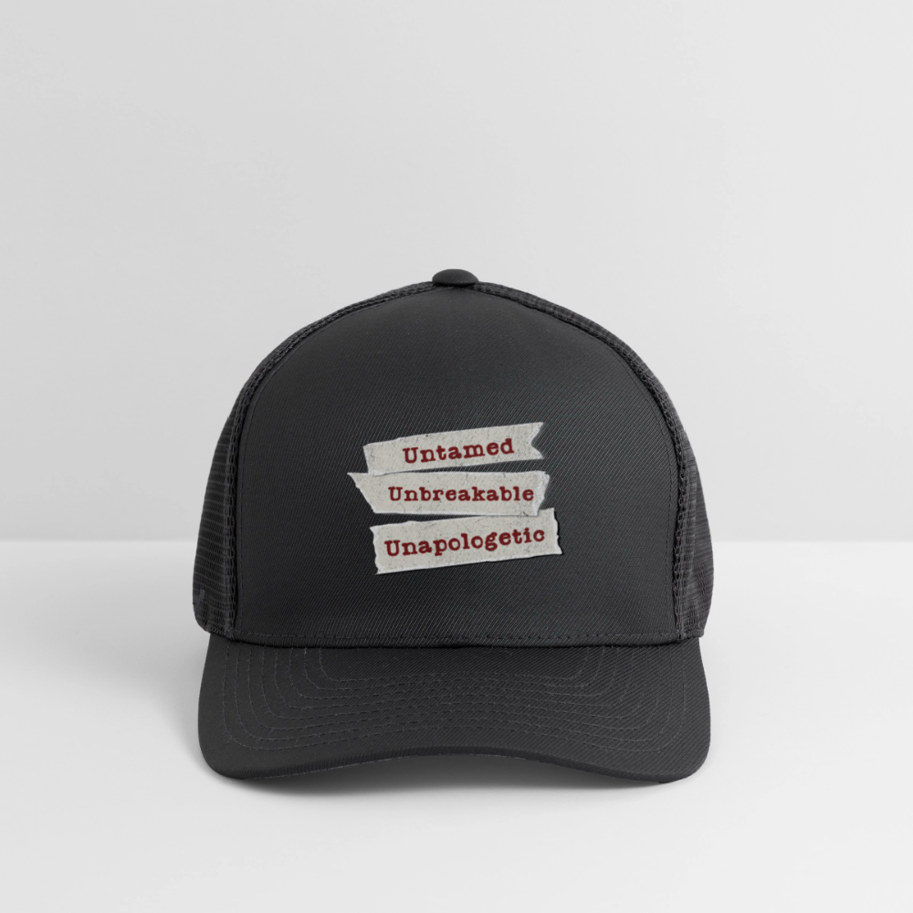 Flexfit Fitted Baseball Cap - charcoal