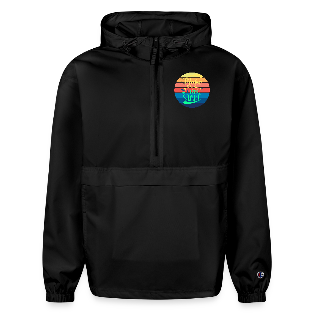 Champion Packable Jacket - black