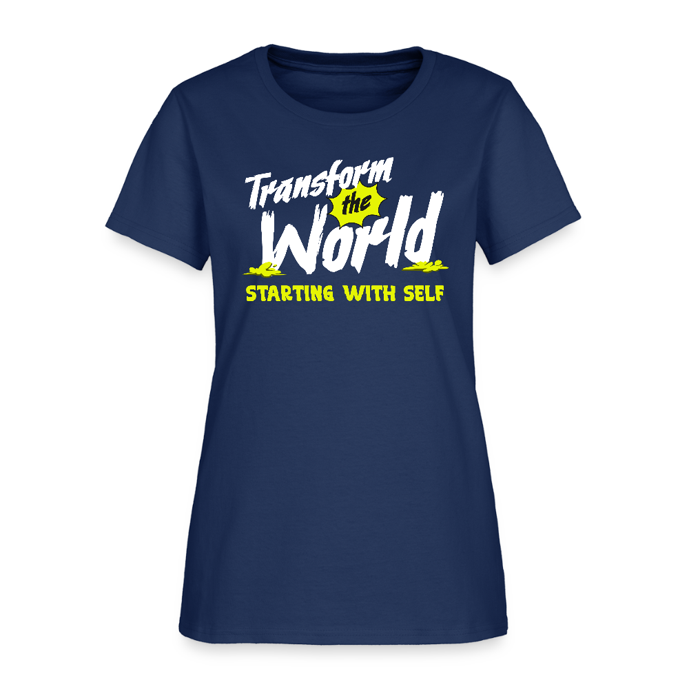Women's T-Shirt -  blue dusk