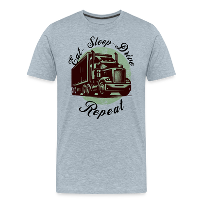 Men's Premium T-Shirt - heather ice blue