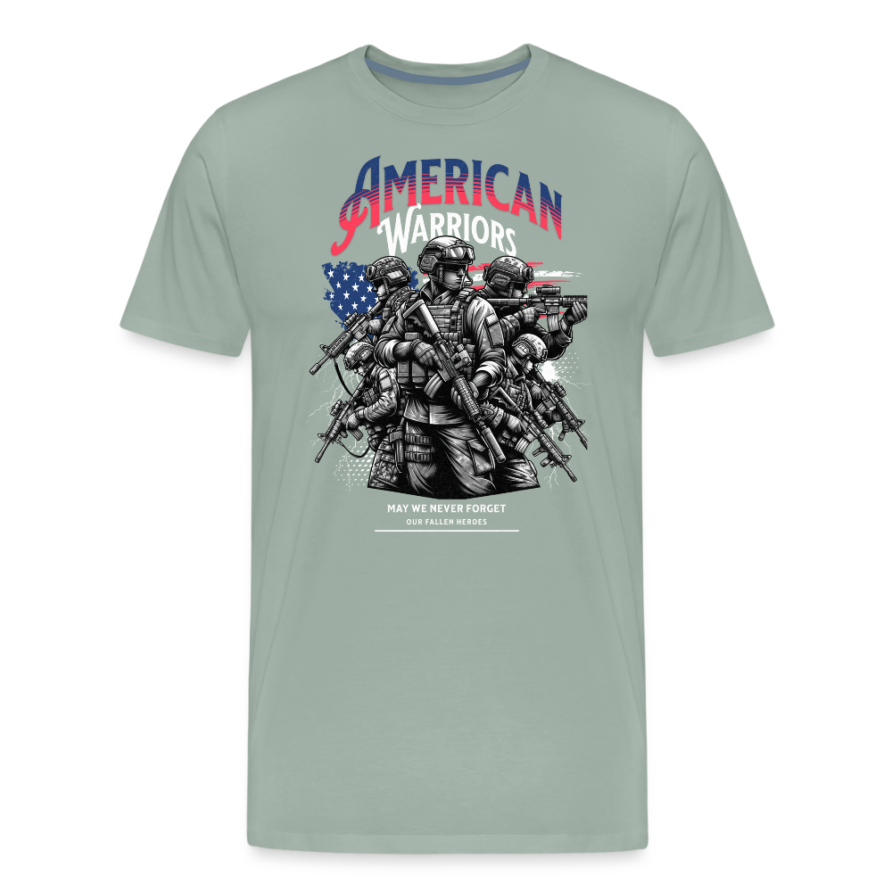 Men's Premium T-Shirt - steel green