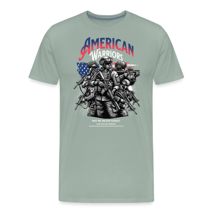 Men's Premium T-Shirt - steel green