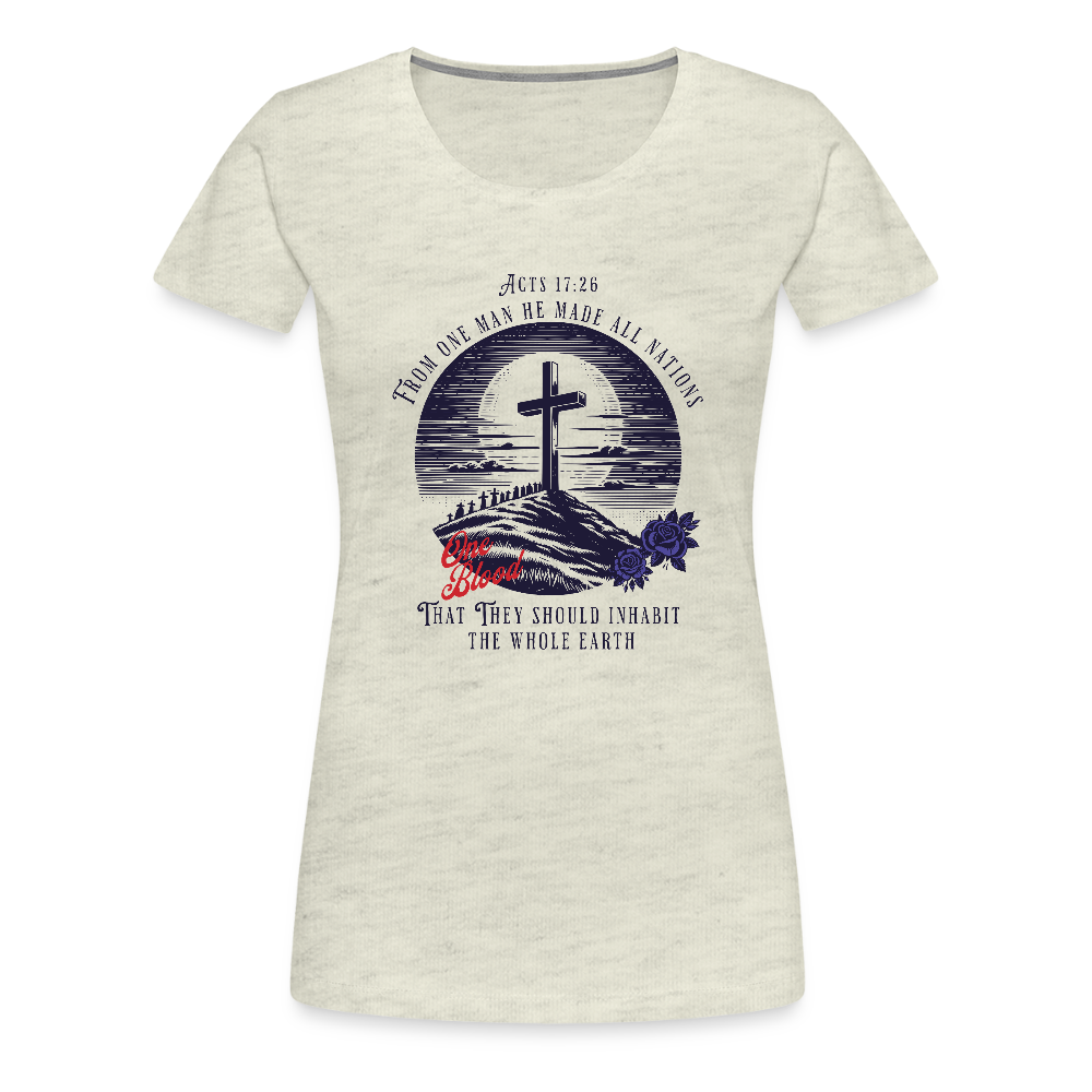 Women’s Premium T-Shirt - heather oatmeal