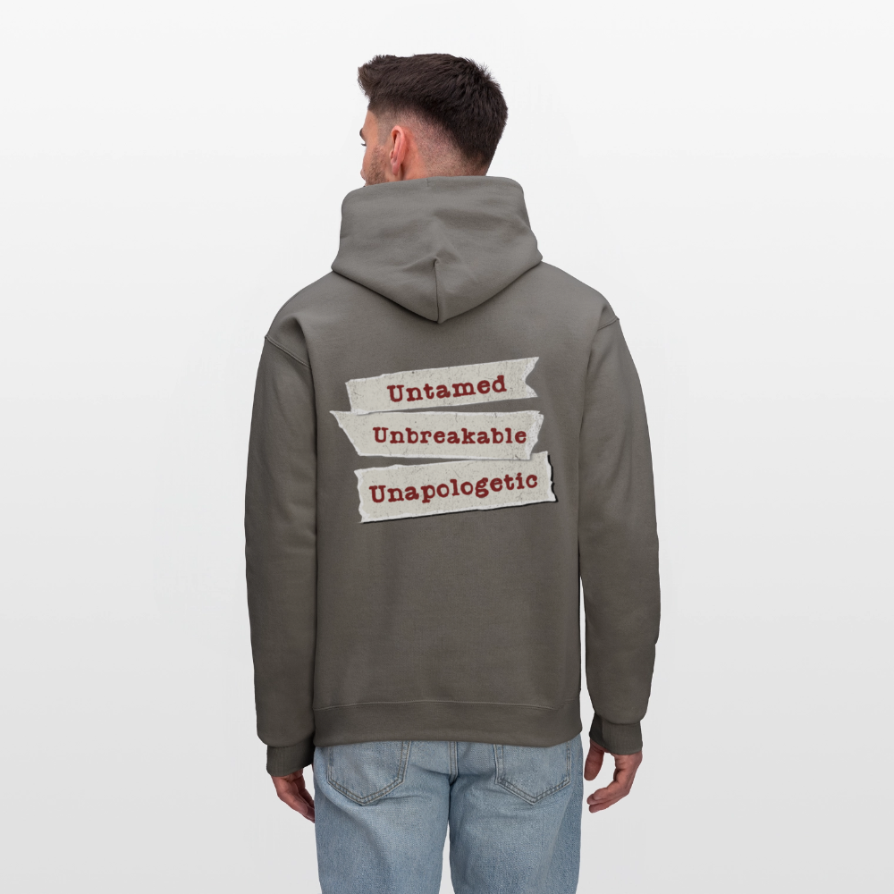 Men's Hoodie - asphalt gray