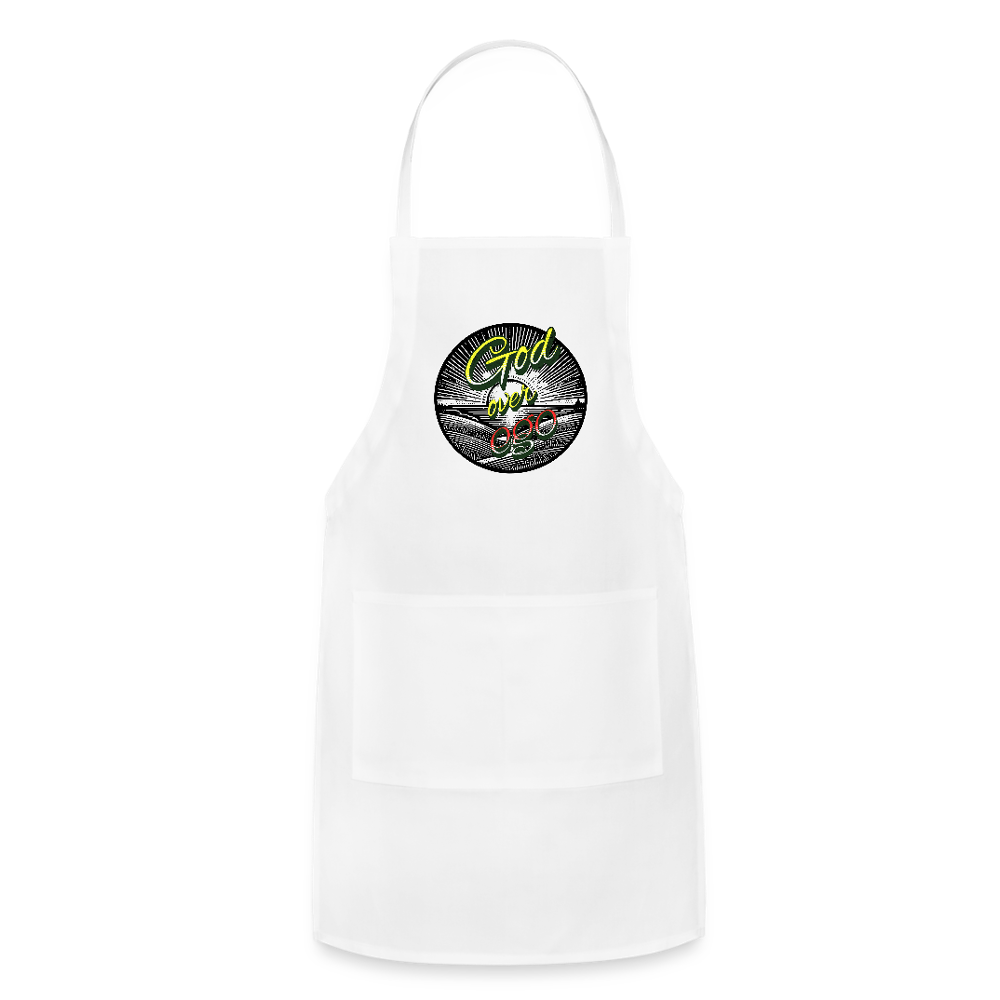 Adjustable Apron - white
