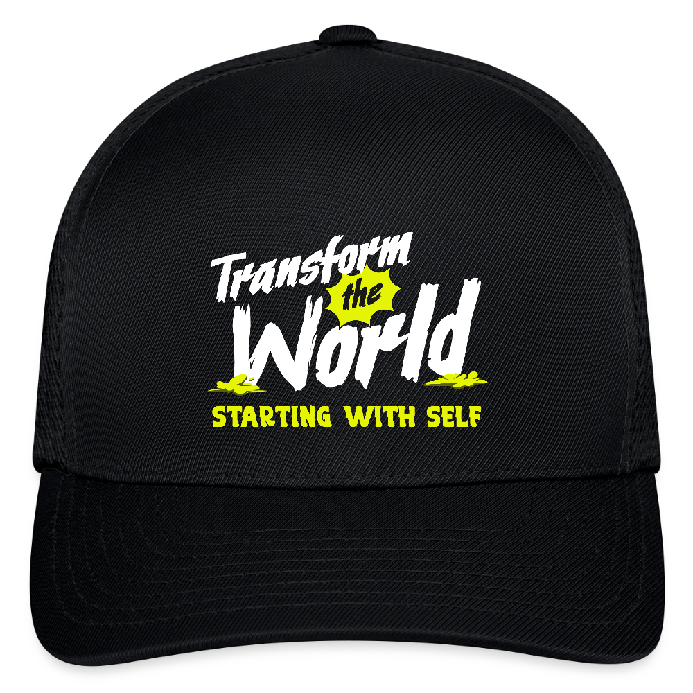 Flexfit Fitted Baseball Cap - black