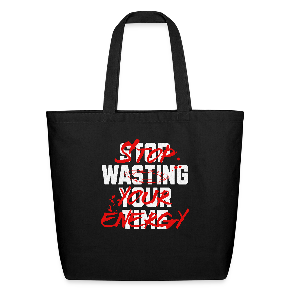 Eco-Friendly Cotton Tote - black