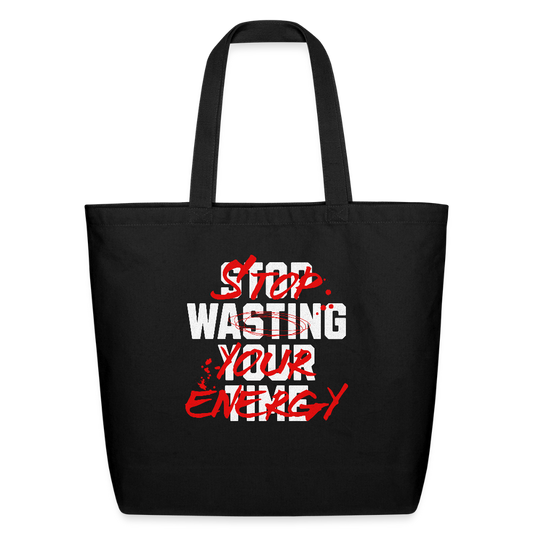 Eco-Friendly Cotton Tote - black