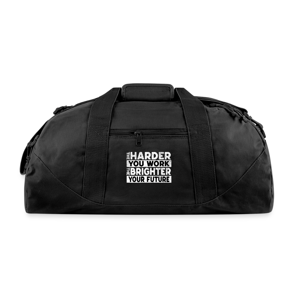 Recycled Duffel Bag - black
