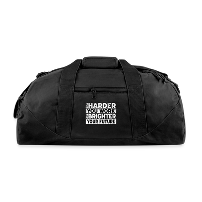 Recycled Duffel Bag - black