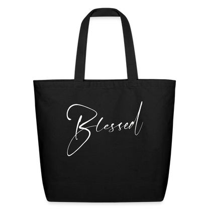Eco-Friendly Cotton Tote - black
